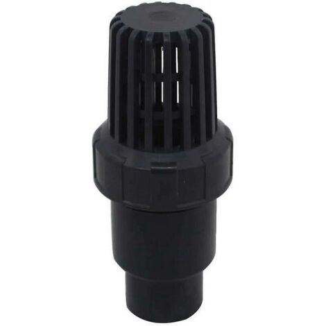 Clapet pied clapet anti retour a boule aspiration 25 32 40 mm clapet crepine anti retour antiretour pvc piscine pompe (Diamètre Intérieur 32mm) (SKU produit : 93419816 SKU Offre : 1018GL20) (1/3)