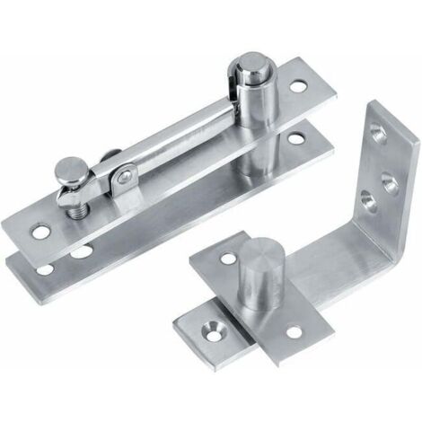 Charnières De Pivot De Porte, Très Résistantes, Système De Charnières De Pivot Pour Portes En Bois, Rotation À 360 Degrés (SKU produit : 93356236 SKU Offre : 1015LIU29) (1/4)