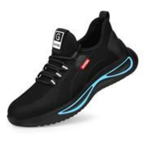 Chaussure de Sécurité Homme Chaussure de Travail Femme Baskets de Sécurité Léger Respirant Embout Acier Protection (40EU) (1/2)