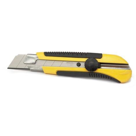 Cutter 25mm bimatière STANLEY 0-10-425 (SKU produit : 95330995 SKU Offre : 25318DJ01) (1/3)