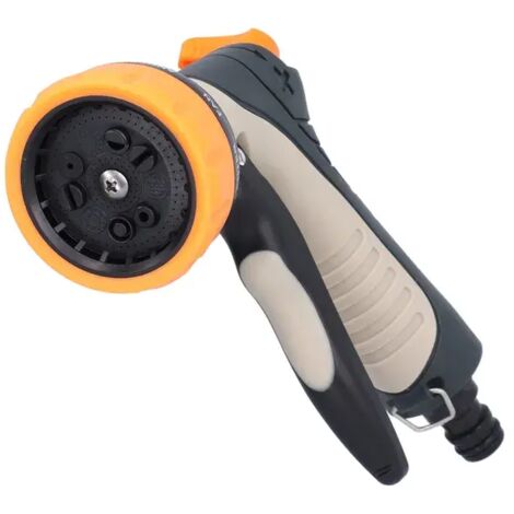 Pulvérisateur d'Eau 9-Fonctions Commutable Arrosage Fleurs Maison Lavage Voiture Buse Haute Pression pour Jardin Domestique (SKU produit : 91927732  SKU Offre : YM		3111210215511) (1/5)