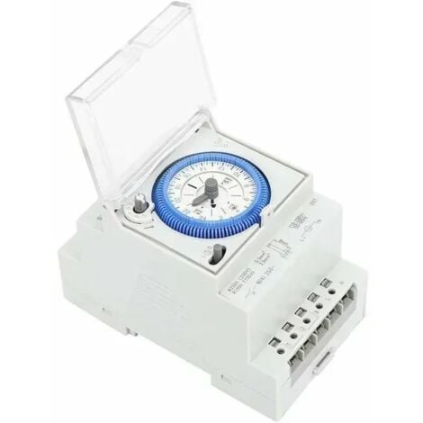 Interrupteur Horaire Programmable, Mécanique Minuterie 15 Minutes À 24