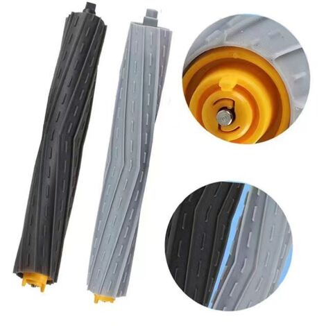 2 rulli per spazzola principale, adatti per accessori per robot spazzatori iRobot 800 900 (1/5)