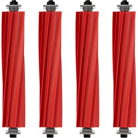 (4 pezzi) Spazzole a rullo compatibili con T7S/T7S PLUS/G20G10/G10S/G10S PROG10S PURES7 S7MAX S70 S75 S8S7 MAXV ULTRAT8 Q7+ Q7 MAX+ Robot aspirapolvere (1/5)