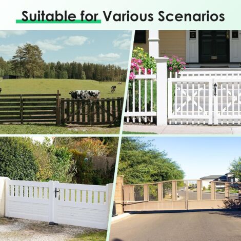 2 Cerniere A Gancio Regolabili Heavy Duty Per Cancelli Porte Di Capannoni E 810559 - Foto 4