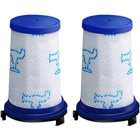 2 cartuchos de filtro para aspiradora, suministros de limpieza para aspiradoras, compatibles con aspiradoras Force 360 X-Per (1/5)