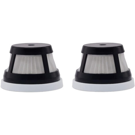 Filtro de repuesto Basics para aspiradora de mano, compatible con el elemento filtrante AeroSlim 29869, negro (paquete de 2) (1/4)