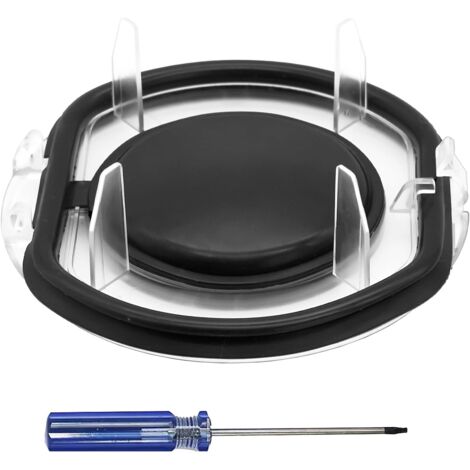 Tapa del depósito de polvo con anillo de sellado, accesorio para Dyson, tapas de repuesto con destornillador, tapa del depósito para Dyson V6, DC58, DC59, DC61, DC62, DC72 y DC74 (1/5)