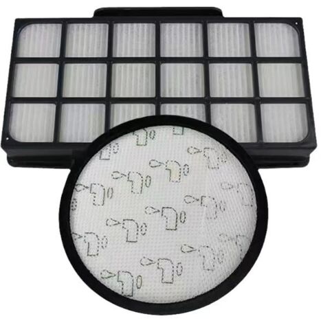 1 juego de filtros para aspiradora Rowenta (filtros delantero y trasero), compatible con los accesorios de la serie RO69. (1/5)