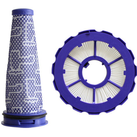Kit de filtros HEPA premotor y postmotor lavables, compatible con aspiradoras Dyson DC50 (1/4)