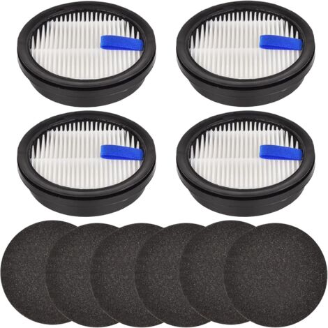 Kit de filtros de esponja para aspiradoras inalámbricas Afoddon A200PRO/A200, ORFELD B08/C10A/C10G: 4 filtros HEPA y 6 filtros de esponja. (1/4)