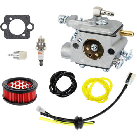 Carburador WT-985 para ECHO CS-400, CS-370, CS-400F, para motosierras de gasolina Shindaiwa 402S. Reemplaza los modelos A021001921 y A021001920 con filtro de aire, bujía y filtro de combustible. (1/5)