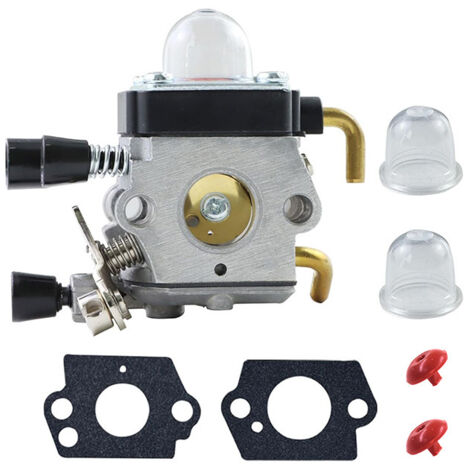 Carburador C1Q-S97 con junta compatible con motores STIHL FS38, FS45, FS46, FS55, FS45C, FS46C, FS55C, FS55R, FS55RC, KM55, KM55C Kombi (1/5)