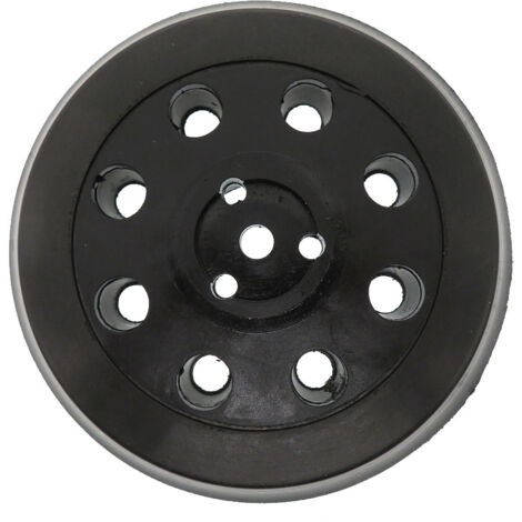 Disco de lijado redondo de 8 agujeros, disco de lijado y pulido de 125 mm, adecuado para Bosch PEX 125 (1/4)