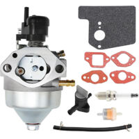 16100-Z8B-841 Carburador con juntas, bujías, líneas de combustible y filtros para herramientas de jardín GCV160A0, GCV160LA, GCV160LA0, BB75EC