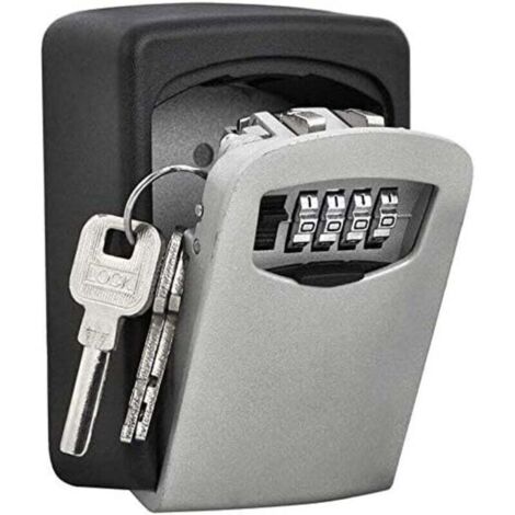 CHOYCLIT Schlüsselschrank, Hochsicherheits-Polizeisafe, 4-stelliger
