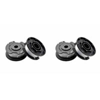 CHOYCLIT 4 Stück Ersatzfaden für Einhell GE CT 18/28 Li, Nylon-Rasenmäher, Ersatzfadenspule für Einhell GE CT 18/28 Li und GE CT 18/28 Li TC