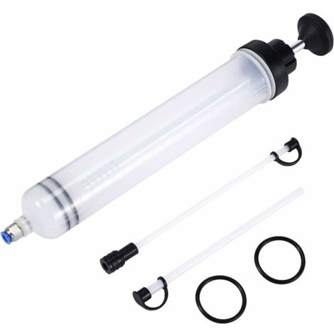 Pompa manuale CHOYCLIT, siringa per olio, siringa per aspirazione olio - pompa di trasferimento da 500 cc, pompa di aspirazione olio, estrattore per olio per ingranaggi, liquido freni e antigelo - str (1/5)