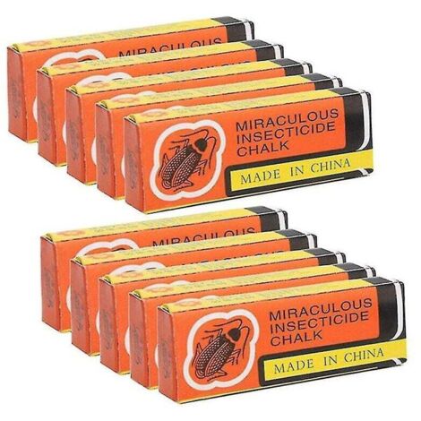 CHOYCLIT 20 scatole gesso magico anti-scarafaggi senza polvere per scarafaggi formiche (1/4)