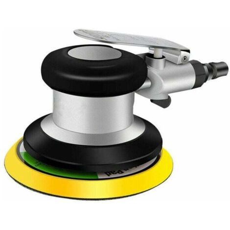 CHOYCLIT Candyse Levigatrice orbitale casuale professionale ad aria compressa, mini lucidatrice pneumatica ad alte prestazioni a doppia azione con, 9500 giri/min, (1 pz, 125 mm)