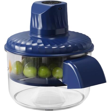 Sbucciatore elettrico per uva, sbucciatore da cucina senza fili - Macchina automatica di grande capacità per sbucciare aglio, uva, patate, pomodori, ecc. (1/5)