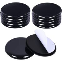 CHOYCLIT 16 pezzi da 70 mm, cuscinetti per mobili in teflon resistenti, cursori per tappeti, cursori per mobili per un facile spostamento, riutilizzabili e robusti, protezione e riduzione del rumore