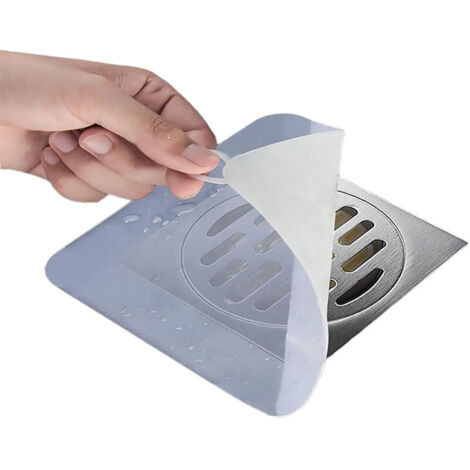 Tapete antiolor de silicona CHOYCLIT para desagüe de piso, tapones de drenaje de gel de sílice, cubierta desodorizante de olores, sello de cocina, desodorización de alcantarillado, 2 piezas, adecuado (1/5)