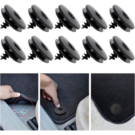 Clip universal para alfombras, clips para sujetar alfombras, clips para alfombrillas de coche, soportes antideslizantes para alfombrillas de coche, 20 unidades