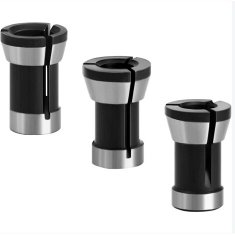 Adaptador de cabezal de fresadora, adaptador de máquina de grabado, cabezal de mandril de pinza para taladros, máquina de grabado para recortadora de carpintería eléctrica, soporte de pinza de fresado (1/5)