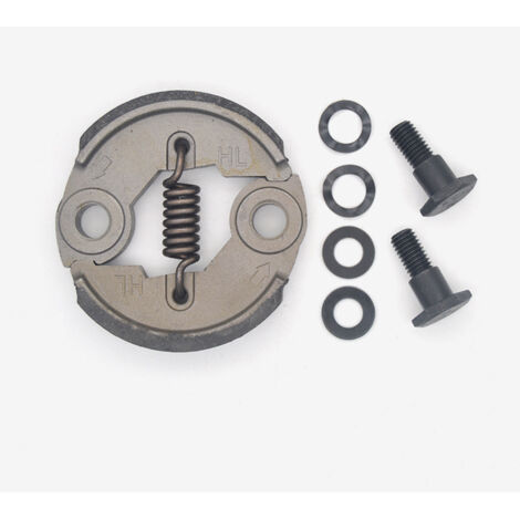 Embrague de alta resistencia con resorte de repuesto, accesorios para cortadora de césped, embrague + juego de tornillos, compatible con 32/34/40-5/139/GX35 (1/3)