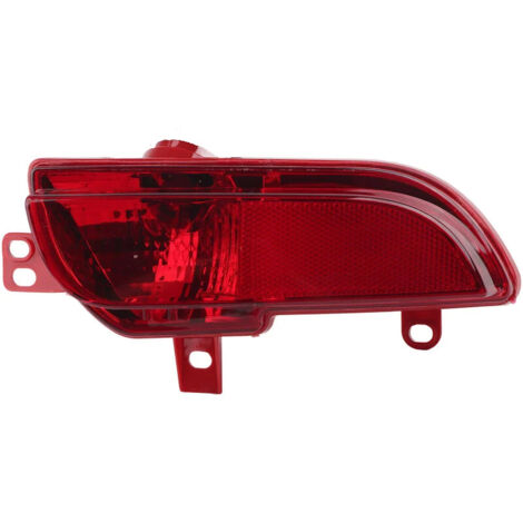 Conjunto de luz antiniebla trasera izquierda CHOYCLIT 6350HA, carcasa roja de repuesto para Peugeot 206+ 2009-2012, sin bombilla (1/5)