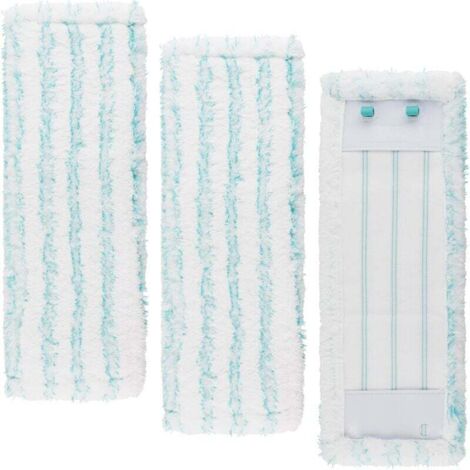 CHOYCLIT - Juego de 3 fundas de repuesto compatibles con Leifheit Professionnel XL Micro Duo, fundas de microfibra eficaces para todo tipo de suelos, con gran absorción de agua y descontaminación. (1/5)