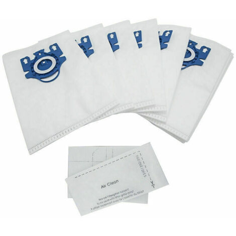 Bolsas de repuesto CHOYCLIT, paquete de 10, para aspiradoras Miele HyClean 3D Efficiency GN Classic C1 Complete C2 C3 Series S2000 S5000 S8000. (1/5)