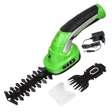 Cortasetos inalámbrico CHOYCLIT 2 en 1 HEDGER Cortadora de césped y bordes Batería recargable Cuchillas intercambiables Mango ergonómico Cuchilla de poda y corte Kit de mantenimiento de jardín (1/5)