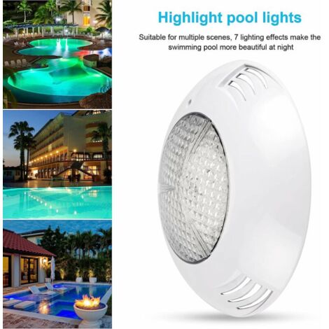 Projecteur LED Piscine PAR56 12VAC 32W RGB Télécommande RF