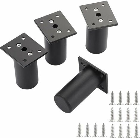 Zilimontt Möbelbeine Höhenverstellbar - Anti-Vibration Füße Für Bett & Schrank