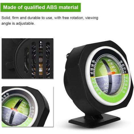 GYFHMY Auto-Neigungsmesser GPS-Tachometer, Multifunktions-Clinometer