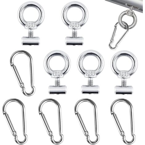 LaBlanc  5 Stck 6 mm 304 Edelstahl-Markisenschienen-Stopper fr  Wohnwagen, Wohnmobile, Campingzelte und Markisen, unverzichtbares Outdoor- Zubehr