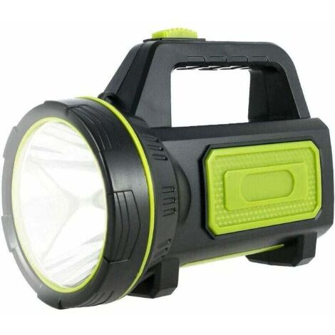 Ultrastarke, über USB wiederaufladbare LED-Taschenlampe, 135.000 Lumen, 6.000 mAh, wasserdichte Hochleistungs-Taschenlampe für Notfall, Wandern, Camping, Jagd (1/5)