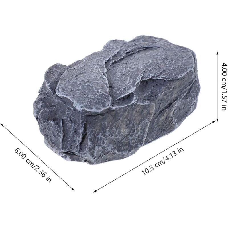 NASCONDI UNA CHIAVE esterna portachiavi finta scatola segreta roccia