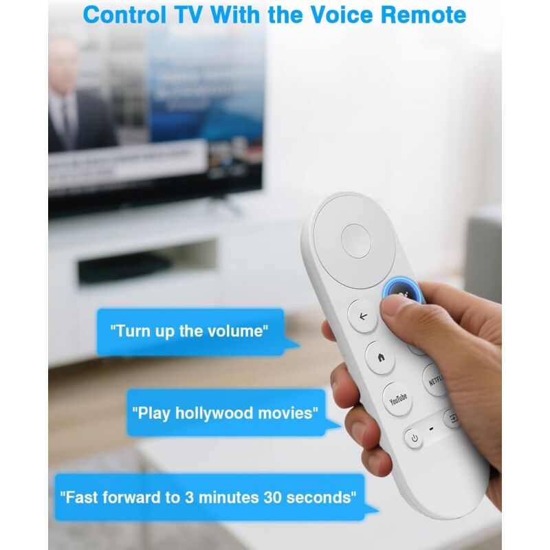 Telecomando per Chromecast Google con TV, telecomando per Snow Google