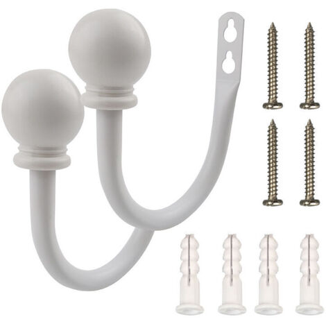 1 Paio Di Ganci Per Tende In Metallo, Supporto Per Tende Da Parete Illuminazione E27 Per Cucina Sala Da Pranzo Soggiorno Camera Da Letto B 69093071