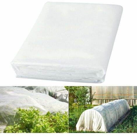 Telo Antigelo Per Piante 35 G/m² - Rotolo 2x5m In Tessuto Non Tessuto - Protezione Invernale Fino A -6°C, Traspirante E Riutilizzabile - 3