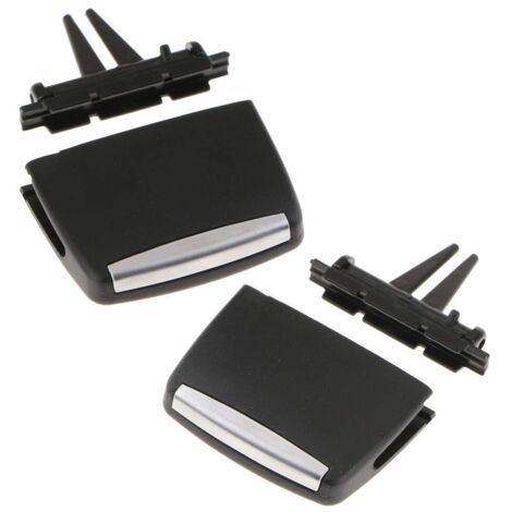 MINGZAIQIPEI 4 clip decorative per bocchetta dell'aria dell'auto, graziose decorazioni brillanti da donna, clip per presa d'aria condizionata, accessori interni auto, universali per la maggior parte