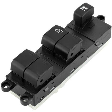 LaBlanc - Interruttori alzacristalli elettrici per auto, interruttore alzacristalli elettrico principale per Navara D40b Pathfinder Qashqai 2005-2016 25401-EB30B (1/5)