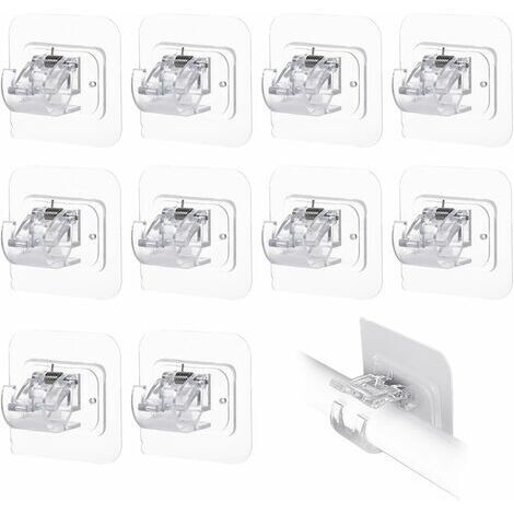 Fermatenda In Ottone Per Parete - Set Da 2 Supporti Decorativi Per Tende E Ganci Multiuso (Finitura Ottone)