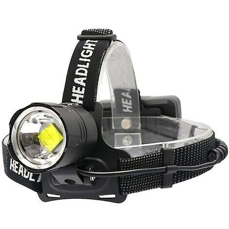 LIGHTHOUSE cappellino con luce frontale LED ricaricabile e foderato con