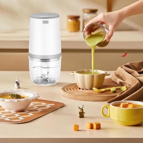 Robot Da Cucina Per Bambini 300ml - Frullatore Per Pappe In Vetro E Acciaio, Verde