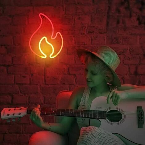 Insegna al neon con croce di Gesù, luce a LED per decorazione artistica da parete, camera da letto, decorazione cristiana, camera da letto, stanza religiosa, stanza dei bambini (giallo