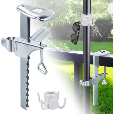 Supporto Per Ombrellone Da Balcone In Metallo, Per Terrazzi, Tavoli E Giardini